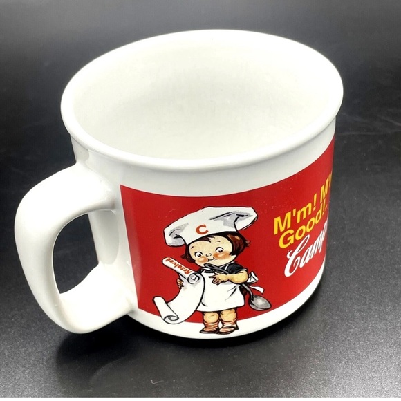 Original Campbell's Soup 14 oz Coffee Tea Cup Mug Collectible 2004 #31389 TM - Picture 12 of 13